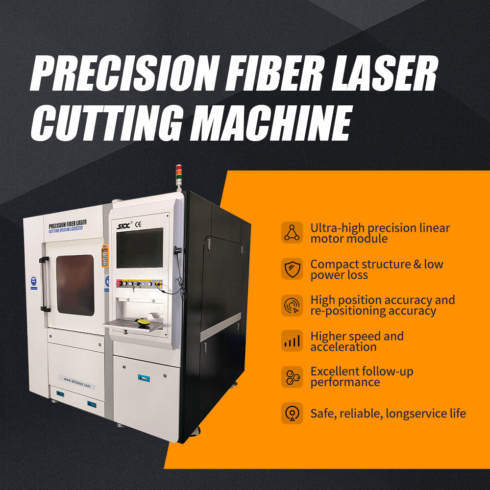 SFX 1KW-3KW Small Fiber Laser Cutting Machine Mini Size 6080 Raycus Laser Cutter 600x800mm for SS Carbon Steel Aluminum Sheet Metal Cutting