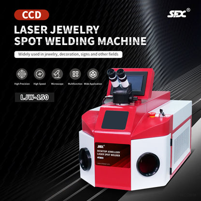 SFX 150W Spot Laser Welder Welding Machine With CCD Function for Metal Gold Silver Jewelry Repair Welding 220V/380V