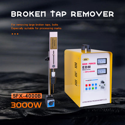 Portable 3KW EDM Broken Tap Damaged Bolt Remover M2-M48 Drill Extractor Tap Disintegrator SFX-4000B US Shipping