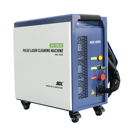 SFX 300W 500W Pulse Laser Cleaning Machine Air-Cooled Laser Rust Removal for Oil Rust Paint