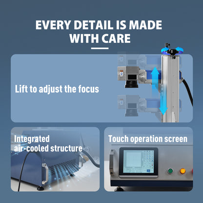 SFX 200W 300W Desktop Laser Rust Removal for Bulk Cleaning Welding Seams Oil Rust Paint Coating